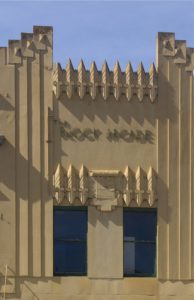 Art Deco detail, building Sturt Street, Ballarat. Photograph: Gervasoni
