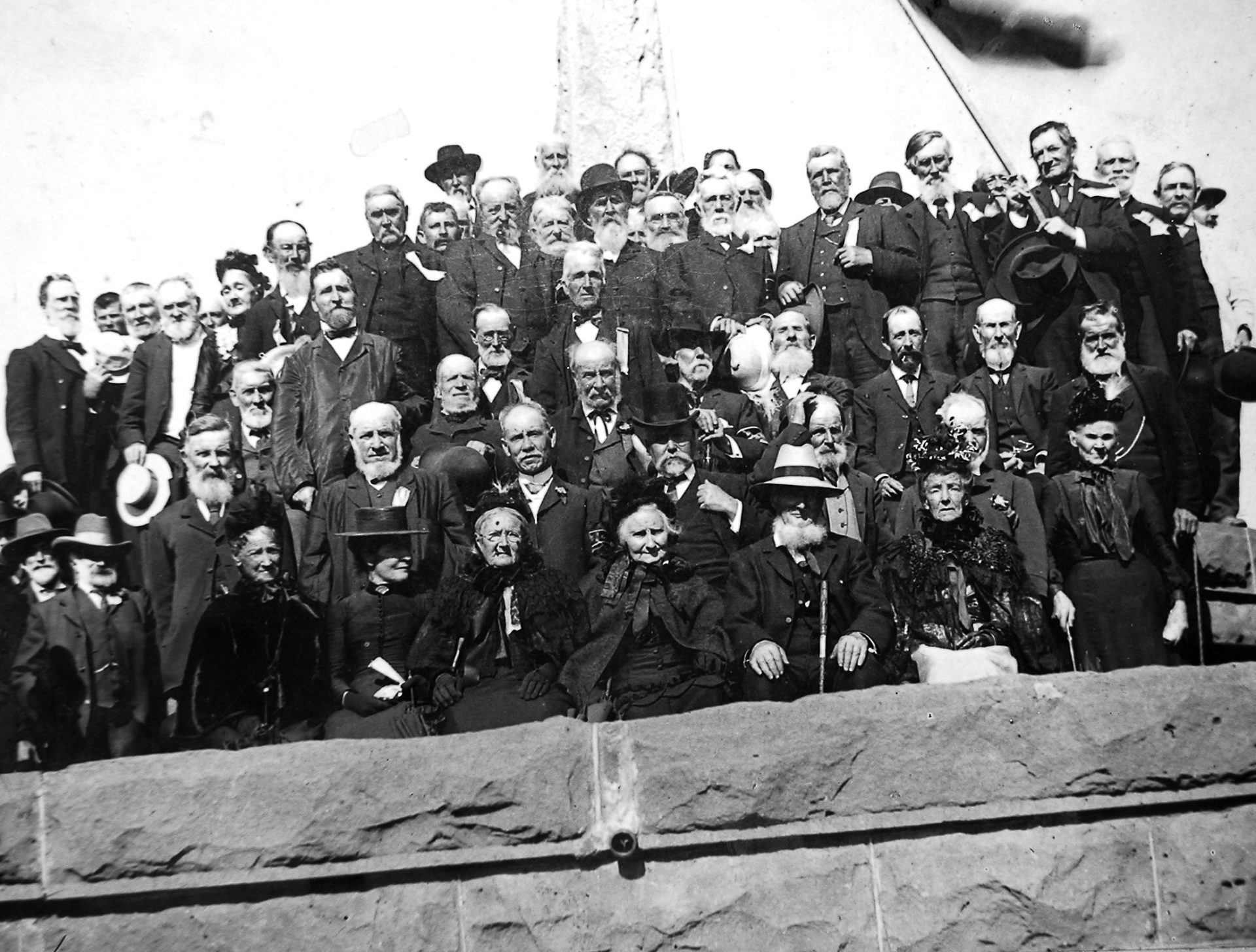 Eureka Veterans at the Jubilee Anniversary in 1904.