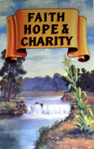 Faith Hope Charity Crop Light